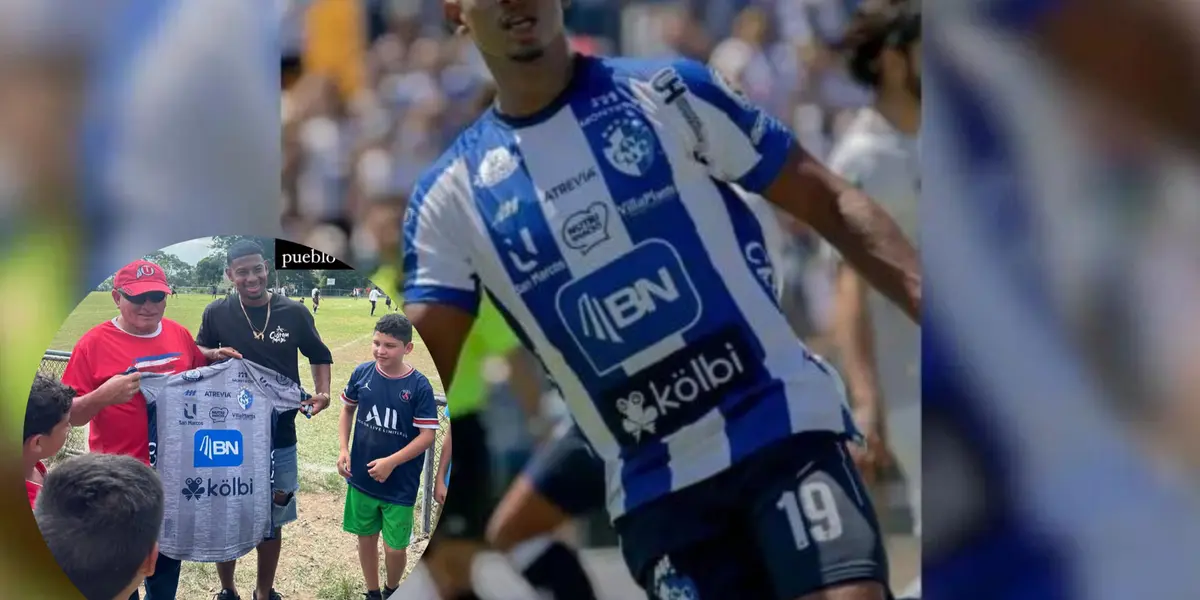 Josimar Méndez vistiendo la camiseta del Cartaginés. Foto: Instagram del jugador.