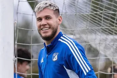 Juan Pablo Vargas se defiende tras no pasar las pruebas médicas con el Santos de Brasil.