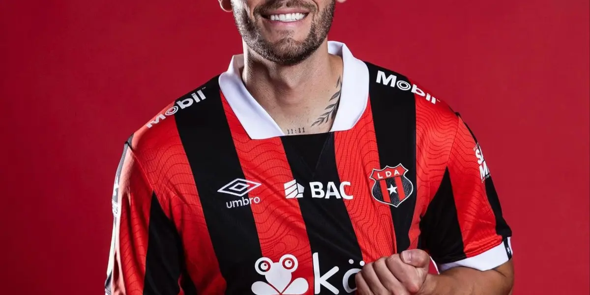 Jugador aseguró que es un orgullo vestir los colores de Alajuelense