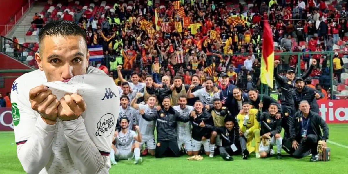 Jugador dejó los colores morados de lado, para tirarle flores al Team