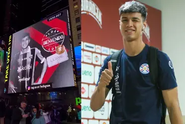 Jugador firmó con los manudos y hasta salió en anuncios en Nueva York