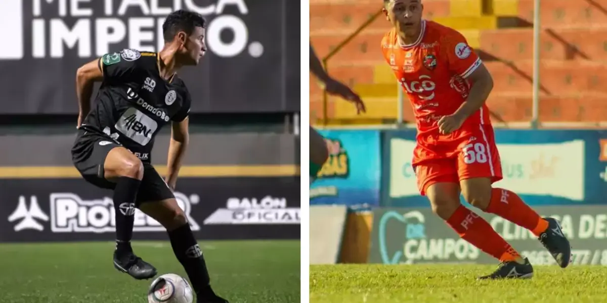 Jugador Ian Smith de Sporting, al lado del mexicano de Puntarenas. Foto: prensa Sportig