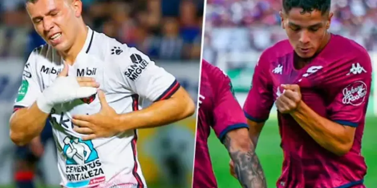 Jugadores de Alajuelense y Saprissa celebrando goles. Foto: Fútbol centroamérica.