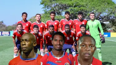 Jugadores de la Selección Nacional de Costa Rica Sub-20 posando en foto oficial. Foto: Fedefútbol.