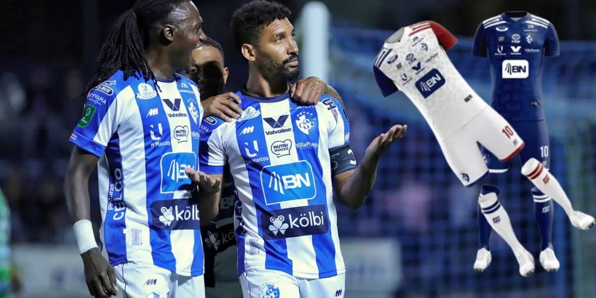 Jugadores del Club Sport Cartaginés celebrando un gol. Foto: La Teja.