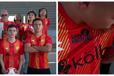 Jugadores lucieron la nueva camiseta del Herediano en redes sociales
