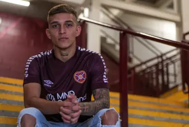 Kenneth Vargas ya causa sensación en el fútbol de Escocia.