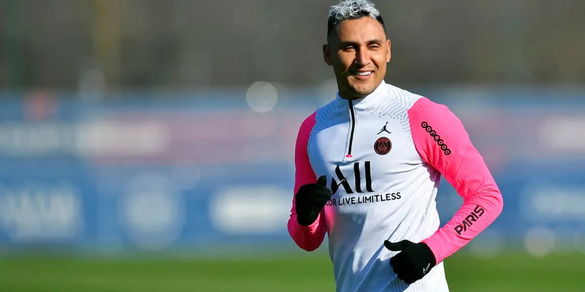 Keylor Navas no ve minutos en el PSG.