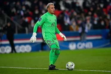 Keylos Navas quedó fuera de lista para el partido del PSG contra el Borussia Dortmund.