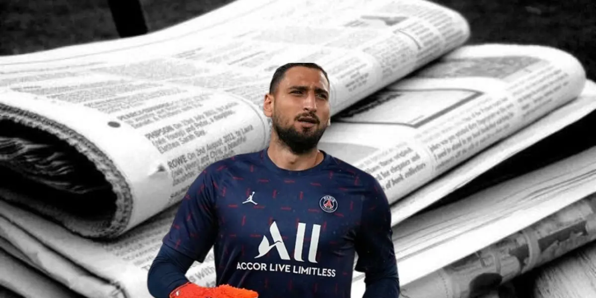 La prensa local de Francia no tuvo piedad del meta italiano tras la derrota ante el Niza.