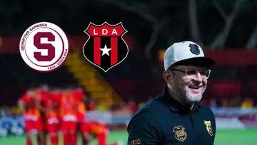 Los morados y manudos no tenían vela en ese entierro, pero aún así el presidente de Herediano los mencionó