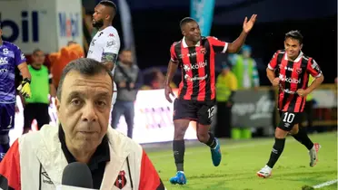 Manudos y brumosos empataron, pero el delantero rojinegro fue figura