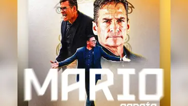 Mario García siendo presentado con Morelia en México. Foto: Facebook