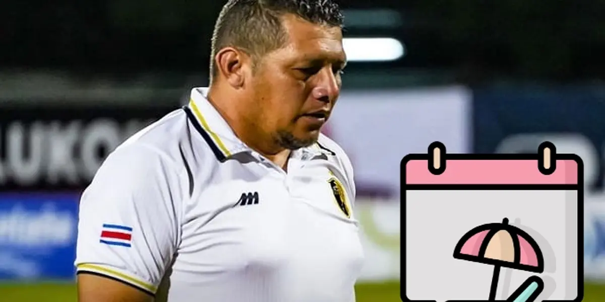 Minor Díaz, entrenador del Municipal Liberia después de un partido. Foto: Liberia.