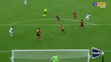 Partido marcha 1-1 y ambas anotaciones fueron verdaderos golazos