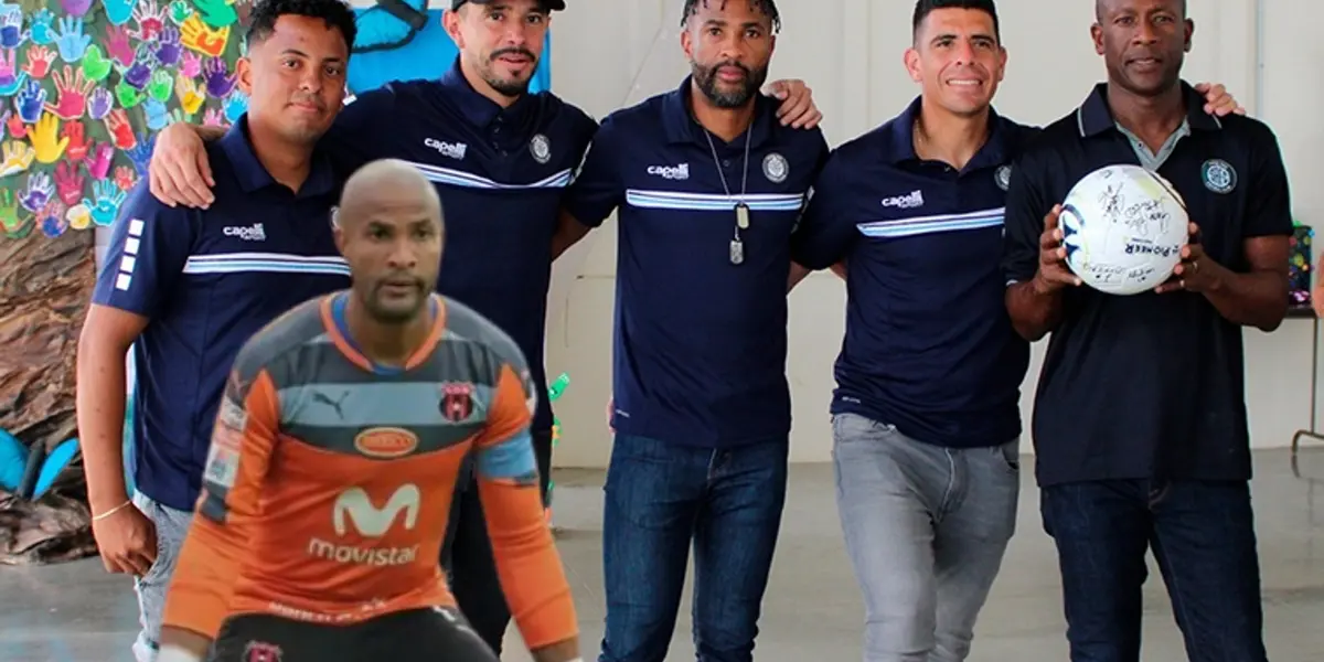 Patrick Pemperton siendo presentado con Santa Ana. Foto: STA.