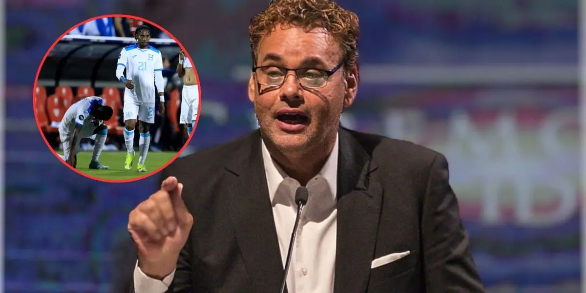 Polémico periodista no dejó pasar la oportunidad para arremeter contra el fútbol catracho