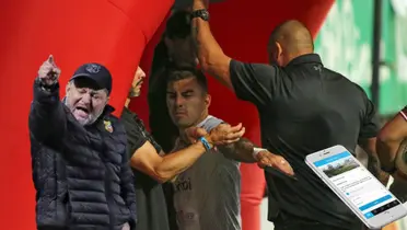 Presidente del Team se refirió a la reposición del teléfono, luego de que el jugador saliera muy molesto de la Cueva