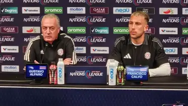 Seleccionado nacional habló, porque le tocaba, ante la prensa