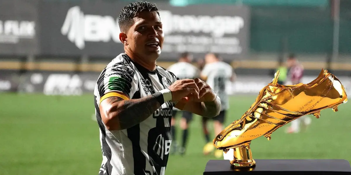 Steven Cárdenas celebrando un gol con Sporting. Foto: Unafut.
