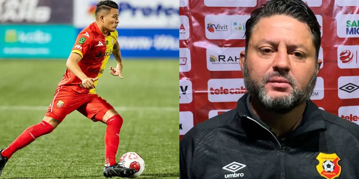 Torres fue uno de los futbolistas que estuvo a punto de salir del Herediano.