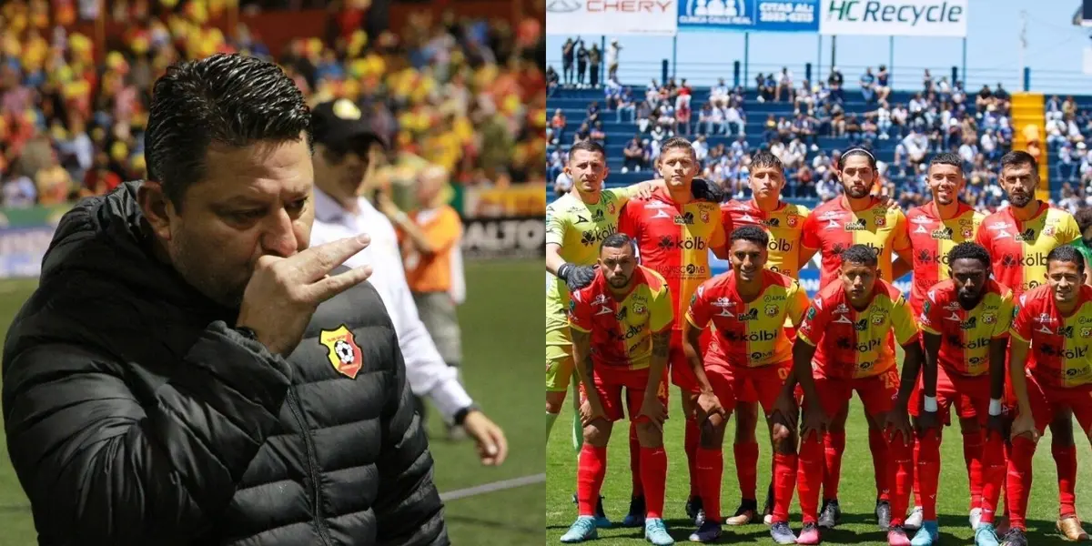 Una de las figuras del Club Sport Herediano quedó muy mal parada en los primeros 45´ minutos ante el Santos