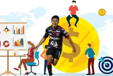 Una de las joyas de la cantera de Alajuelense ha tenido un importante crecimiento en su valor de mercado.