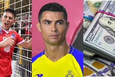 Viendo cómo está de inflado el mercado de la liga de Arabia, el zaguero nacional recibe muy poco con su club.